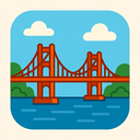 icon_science_bridge_iconic icon preview