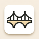 icon_science_bridge_minimalist icon preview