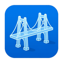 icon_science_bridge_transparent icon preview