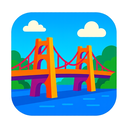 icon_science_bridge_vibrant_colors icon preview