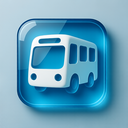 icon_science_bus_glassy icon preview