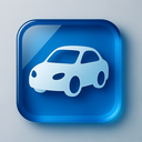 icon_science_car_glassy icon preview