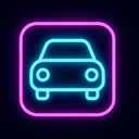 icon_science_car_neon icon preview
