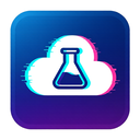 icon_science_cloud_digital_glitch icon preview