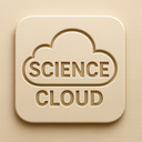 icon_science_cloud_embossed icon preview