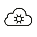 icon_science_cloud_minimal_outline icon preview