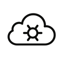 icon_science_cloud_monochrome icon preview