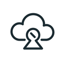 icon_science_cloud_thin icon preview