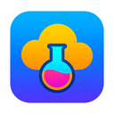 icon_science_cloud_vibrant_colors icon preview