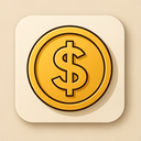 icon_science_coin_elegant icon preview