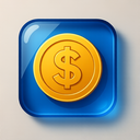 icon_science_coin_glassy icon preview