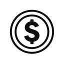 icon_science_coin_monochrome icon preview