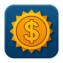 icon_science_coin_sharp_edges icon preview