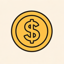 icon_science_coin_thin icon preview