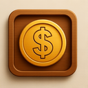 icon_science_coin_wooden icon preview