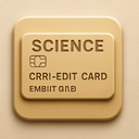 icon_science_credit_card_embossed icon preview
