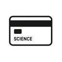 icon_science_credit_card_monochrome icon preview