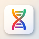 icon_science_dna_strand_gradient icon preview