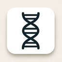 icon_science_dna_strand_minimalist icon preview