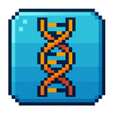 icon_science_dna_strand_pixel_art icon preview