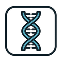 icon_science_dna_strand_symmetrical icon preview