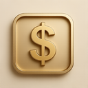 icon_science_dollar_sign_elegant icon preview
