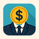 icon_science_dollar_sign_formal icon preview