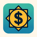 icon_science_dollar_sign_geometric icon preview