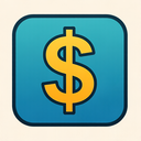icon_science_dollar_sign_iconic icon preview