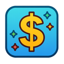 icon_science_dollar_sign_playful icon preview