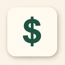 icon_science_dollar_sign_simplified icon preview