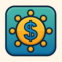 icon_science_dollar_sign_symmetrical icon preview
