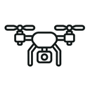 icon_science_drone_outline icon preview