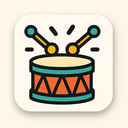 icon_science_drum_abstract icon preview