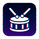 icon_science_drum_digital_glitch icon preview