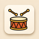 icon_science_drum_elegant icon preview