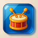 icon_science_drum_glassy icon preview