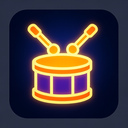 icon_science_drum_glow_effect icon preview