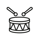 icon_science_drum_line_art icon preview