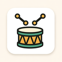 icon_science_drum_minimalist icon preview