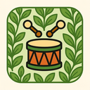 icon_science_drum_organic_pattern icon preview