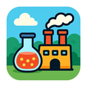 icon_science_factory_cartoon icon preview