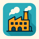 icon_science_factory_flat_design icon preview