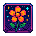 icon_science_flower_cyberpunk icon preview