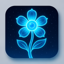 icon_science_flower_futuristic icon preview