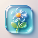 icon_science_flower_glassy icon preview