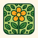 icon_science_flower_organic_pattern icon preview