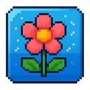 icon_science_flower_pixel_art icon preview