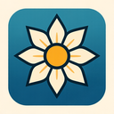 icon_science_flower_sharp_edges icon preview