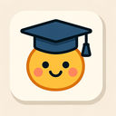 icon_science_graduation_cap_cartoon icon preview